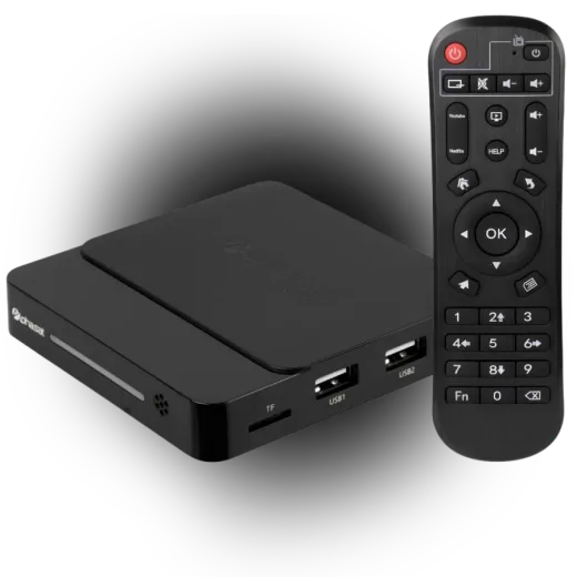 AlphaPlay Plus e controle remoto
