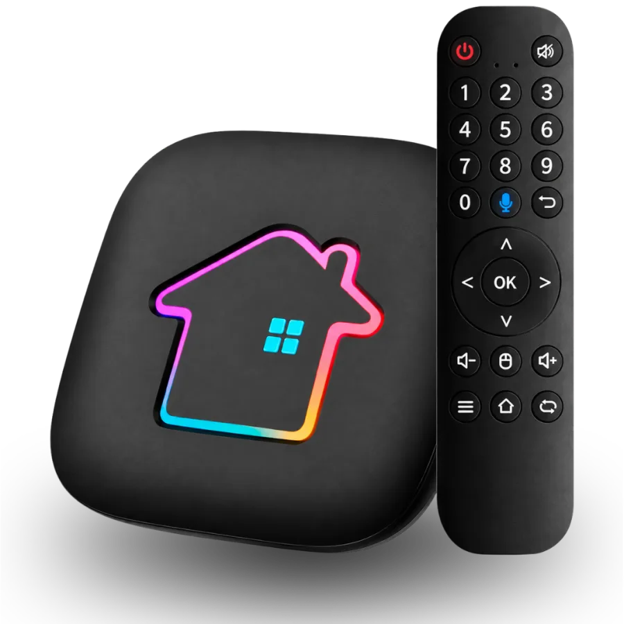 H-TV 9 e controle remoto